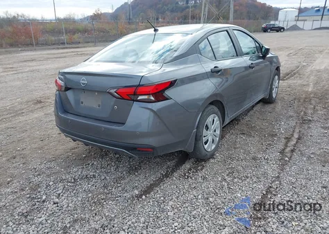 2024 Nissan Versa 1.6 S из США, поврежденный, VIN 3N1CN8BV2RL816796